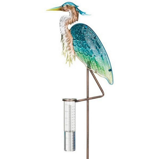 Rain Gauge Stake Heron