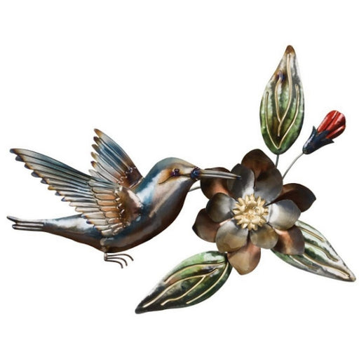 Metallic Hummingbird Wall Decor