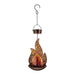 Blaze Solar Hanging Lantern Amber