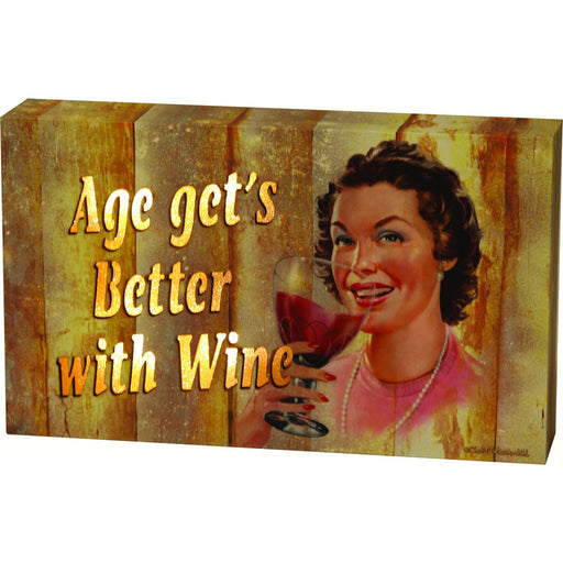 Age Gets Better LED Lighted Box Sign