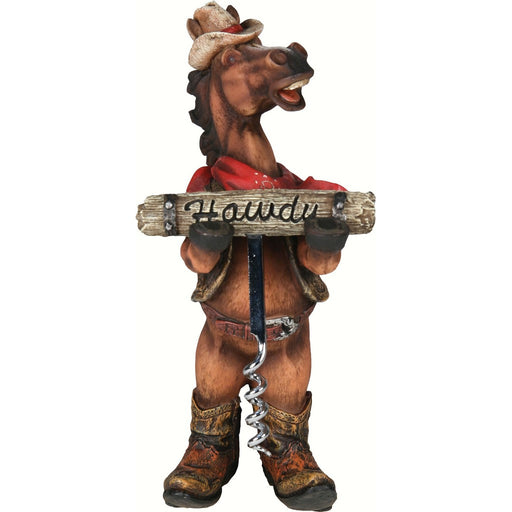 Horse Holding Corkscrew