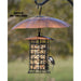 Copper Roof Suet Log Feeder