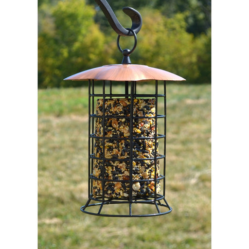 Large Copper Suet Log Feeder