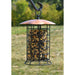 Large Copper Suet Log Feeder
