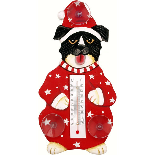 Small Xmas Thermometer- Xmas Mutt/clothes
