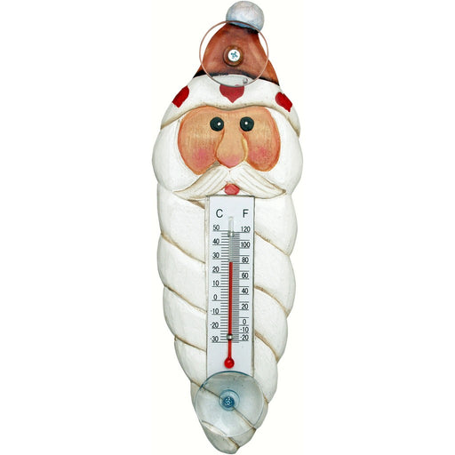 Small Xmas Thermometer-Santa Head