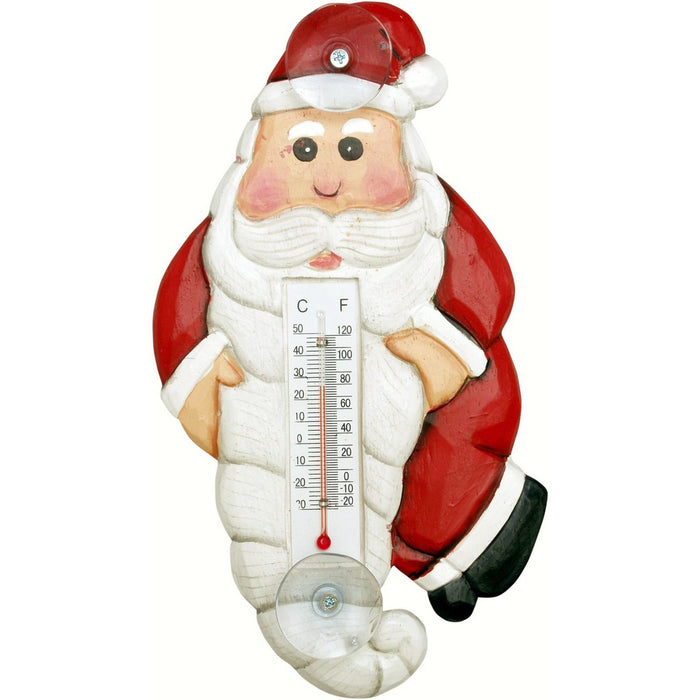 Small Xmas Thermometer-Santa Body