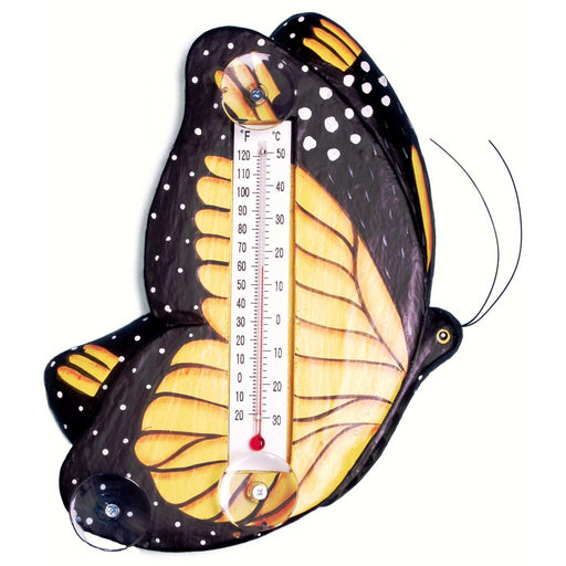Monarch Butterfly Small Window Thermometer