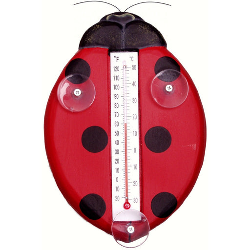 Ladybug Small Window Thermometer