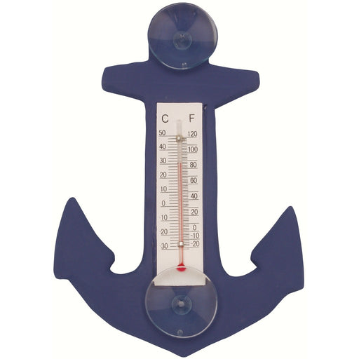 Blue Anchor Small Window Thermometer