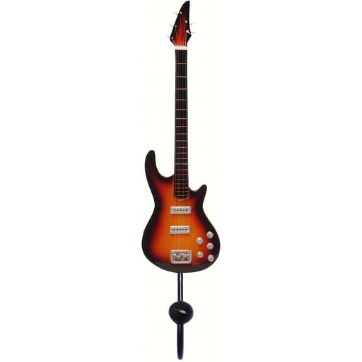 Orange & Black 5-String Bass Guitar Single Wallhook
