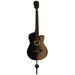 Black Acoustic Guitar Single Wallhook