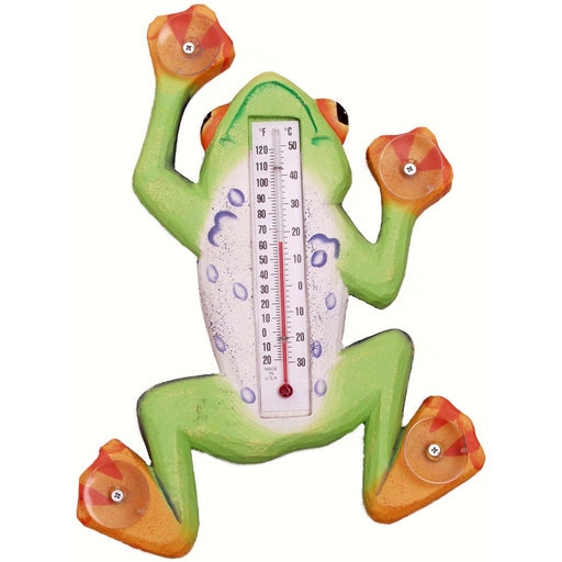 Climbing Tree Frog Large Window Thermometer