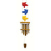 Bird Trio Red/Blue/Yellow Bamboo Chime