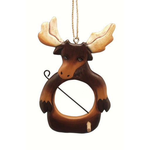 Moose Fruit or Birdseed Ball bird feeder