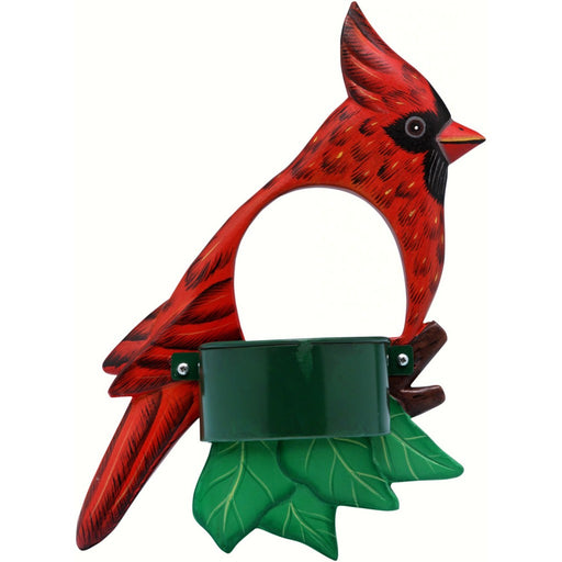 Cardinal Window bird feeder