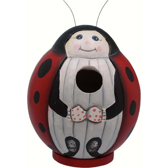 Ladybug Gord-O Birdhouse