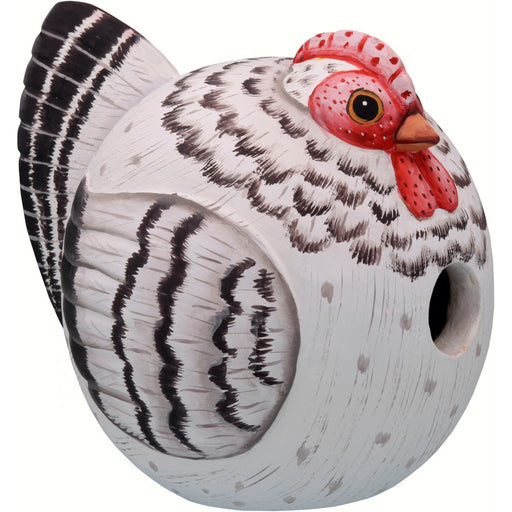 Grey Hen Gord-O Bird House