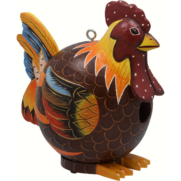 Rooster Gord-O Bird House
