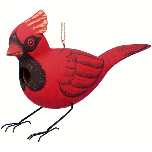 Cardinal  Birdhouse