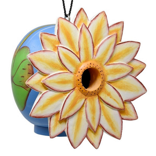 Lotus Flower Gord-O Bird House