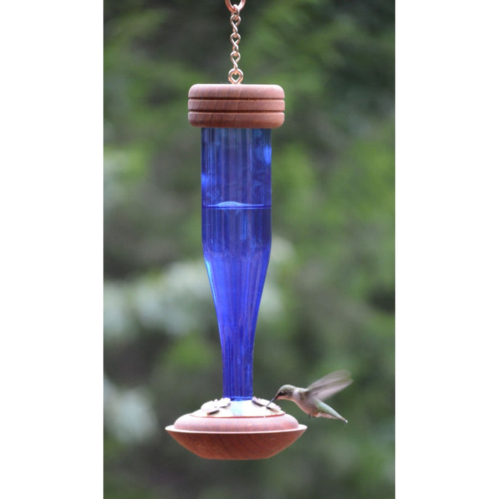 Cobalt Blue HumBird Lantern