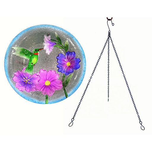 Hummingbird Hanging Birdbath