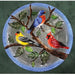 Songbird Trio Birdbath