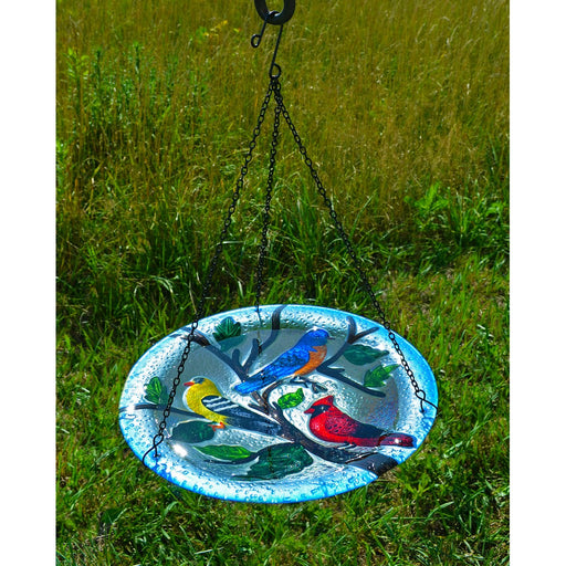 Songbird Trio Hanging Bird Bath