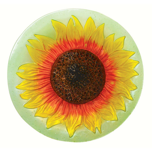 Sunflower Birdbath