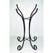 Metal Bird Bath Stand Hourglass Shape