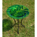 Leaf Vines Bird Bath with Stand