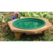 Mini Garden Bird Bath Green