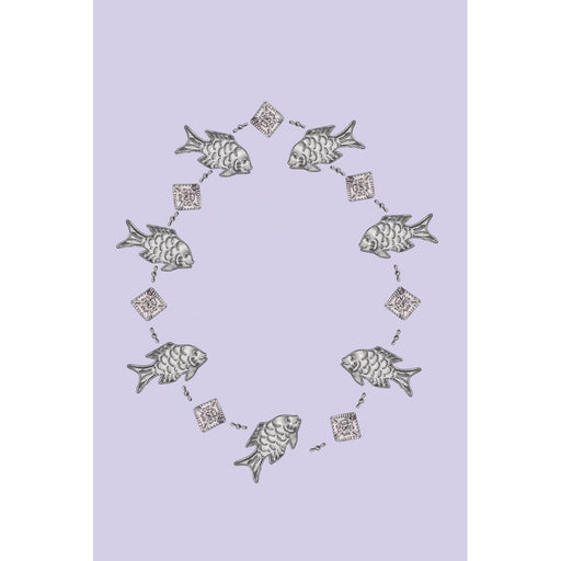 Garland Punched Metal Fish