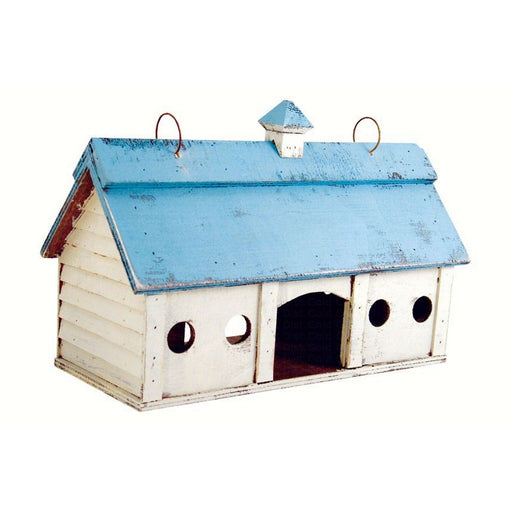 Blue Stable Bird Feeder Small