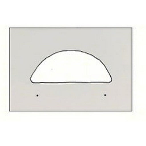 Plastic Crescent Replacement Plate