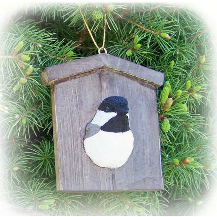 Chickadee House Ornament