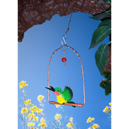 Display for Copper Hummingbird Swings