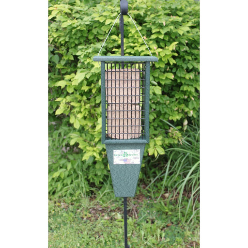 Double Suet Feeder Green