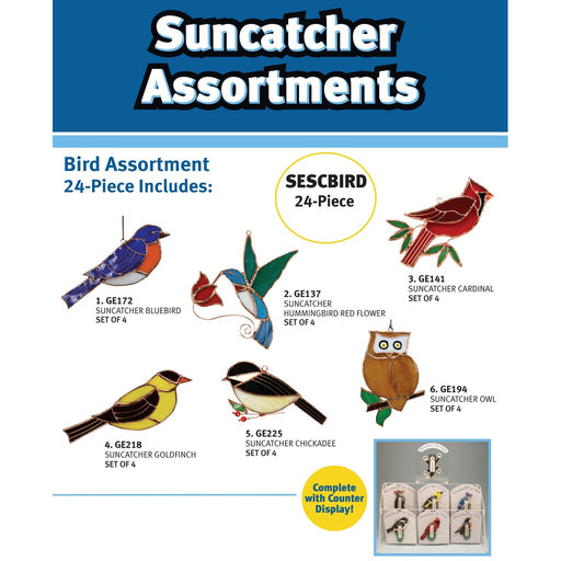 Suncatcher Bird Assortment
