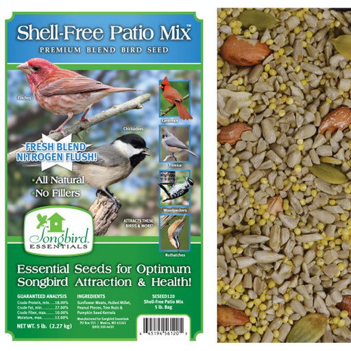 Shell-Free Patio Mix, 5 lb. + FREIGHT