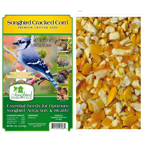 Songbird Cracked Corn, 5 lb. + FREIGHT