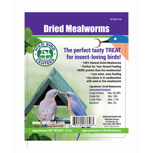 WBC Mealworms 10 oz  package