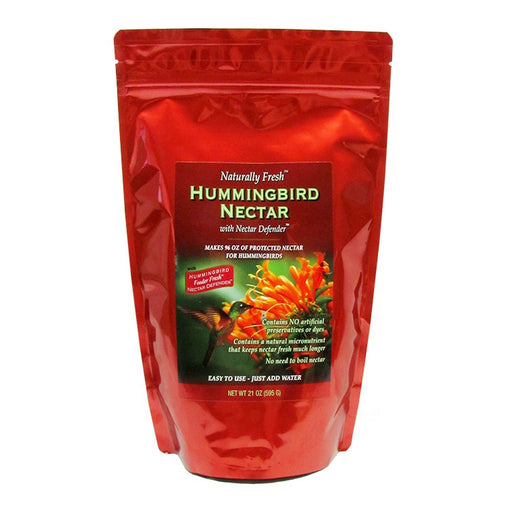 Naturally Fresh Hummingbird Nectar with Feeder Fresh (TM) Nectar Defender (TM) Powder Nectar