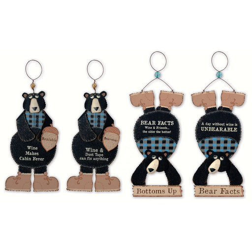 Bear Wine Charm & Magnet