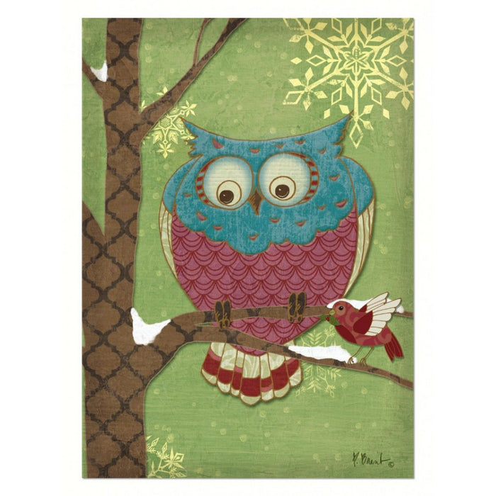 Whimsical Owl Christmas