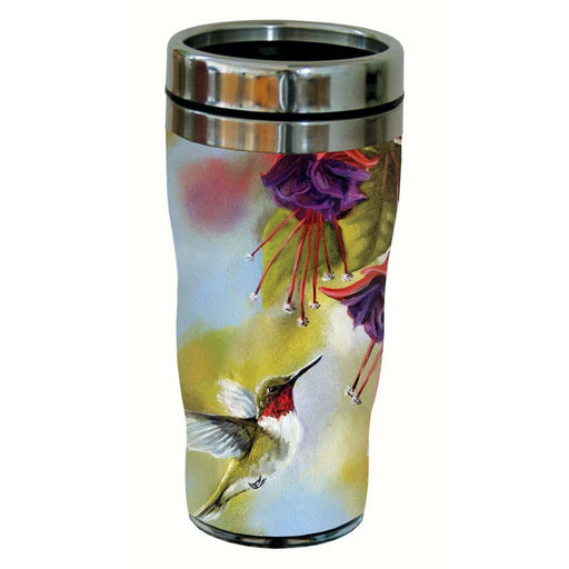 Ruby and Fuchsia Travel Tumbler