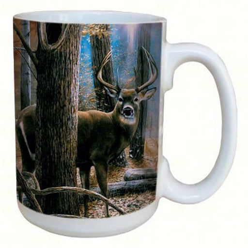 Woodland Sentry Buck Mug 15 oz