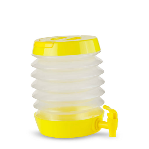 Thirzt 2 Go Collapsible Dispenser - 1 Gal - Yellow