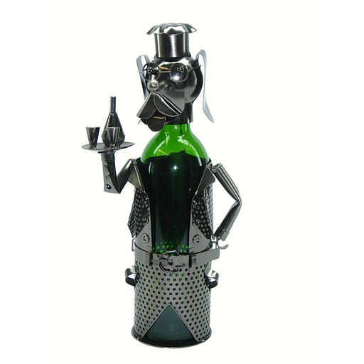 Dog Waiter Wine Bottle Holder